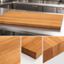 Thumbnail image #3 for John Boos Appalachian Red Oak Edge Grain Island Countertop, 132 x 38 x 1-1/2 Inches, Penetrating Oil Finish