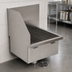 Thumbnail image #3 for Eagle Group Flush Floor Mounted 304 Stainless Steel Mop Sink with Left End Splash