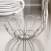 Thumbnail image #4 for American Metalcraft Bloom Round Stainless Steel Serving Basket, 6-7/8 Inch Diameter