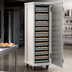Thumbnail image #3 for New Age Full-Height Enclosed Mobile Aluminum Pan Rack for 40 18 x 26 Inch Sheet Pans
