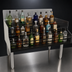 Thumbnail image #3 for Glastender Free-Standing Stainless Steel Underbar Liquor Steps, 42-Inch Wide, 5-Step