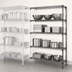 Thumbnail image #3 for Metro Super Erecta Super Adjustable Chrome Plated 4-Shelf Wire Shelving Add-On Unit, 42 x 18 x 63 Inches