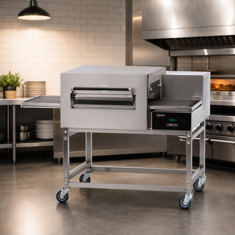 Product image #3 for Lincoln Impinger II 1100 Series Single-Deck Ventless Electric Conveyor Pizza Oven with easyTouch Controls, 208V, 3-Phase, 10 kW