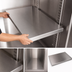 Thumbnail image #3 for BK Resources Removable Stainless Steel Optional Shelf for 30 x 36 Inch Cabinet Base Chef Tables