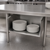 Thumbnail image #4 for Advance Tabco TA-135 Under-Counter Plate Shelf for Enclosed Base Tables, 10-Inch Deep