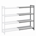 Thumbnail image #3 for Cambro Camshelving Basics Plus 4-Tier Solid Add-On Polymer Shelving Unit, 18