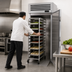 Thumbnail image #3 for Turbo Air PRO Series One-Section Roll-In Reach-In Refrigerator with Solid Door, 39.32 Cu. Ft., Top-Mount Self-Contained Refrigeration