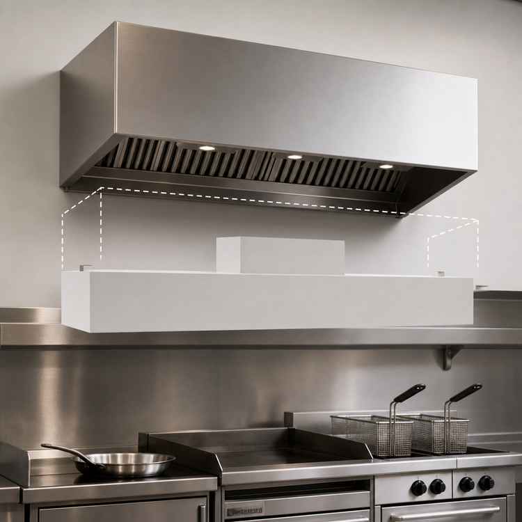 Product image #3 for Avtec SimpleSpec 48-Inch Perforated Supply Plenum for SSA-BOX48 Wall Hood
