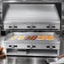 Thumbnail image #3 for Comstock-Castle 36-Inch Countertop Gas Griddle with 1/2-Inch Smooth Steel Plate