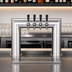 Thumbnail image #3 for Krowne 25-Inch Pass-Thru Glycol-Cooled Four-Faucet Beer Tower