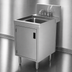 Thumbnail image #3 for Advance Tabco Prestige Supreme Freestanding Underbar Hand Sink with Cabinet Base and Faucet, 12 x 25 x 36 Inches