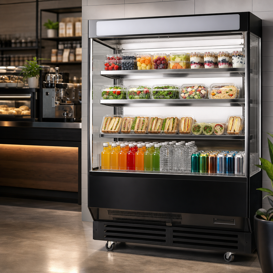 Open Air Merchandiser Design
