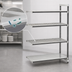 Thumbnail image #3 for Cambro Camshelving Elements XTRA Stationary Add-On Shelving Unit, 18 x 36 x 64, 4-Shelf, Vented and Solid, Speckled Gray