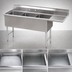Thumbnail image #3 for Advance Tabco 3-Compartment Fabricated Sink with 24-Inch Right-Hand Drainboard, 14-Gauge 304 Stainless Steel