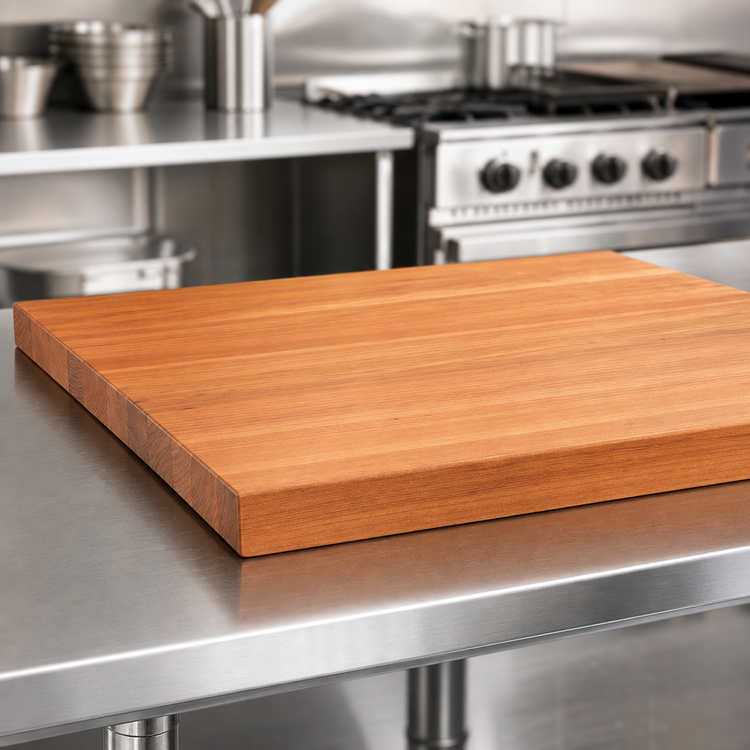 Product image #3 for John Boos Boos Block Edge Grain American Cherry Kitchen Countertop, 36 x 27 x 2-1/4 Inch, Varnique Finish