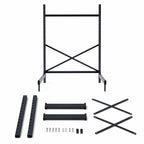 Thumbnail image #3 for Metro SmartLever SM763048-KIT Stationary Cantilever Shelving Starter Kit, Steel, for 48"W x 30"D Shelves