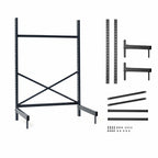 Thumbnail image #3 for Metro SmartLever SM763060-KIT Cantilevered Shelving Starter Kit, Epoxy-Coated Steel, for 60 x 30 in Shelves, 76 in H