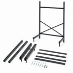 Thumbnail image #3 for Metro SmartLever SM861824-KIT 86-3/8-Inch H Steel Cantilevered Shelving Starter Kit for 24-Inch W x 18-Inch D Shelves