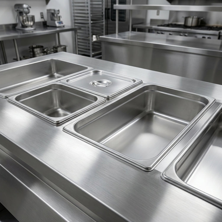Product image #2 for Thurmaduke TWHF-60 Mobile Electric 4-Well Ganged Waterless Food Warmer, 60 Inch