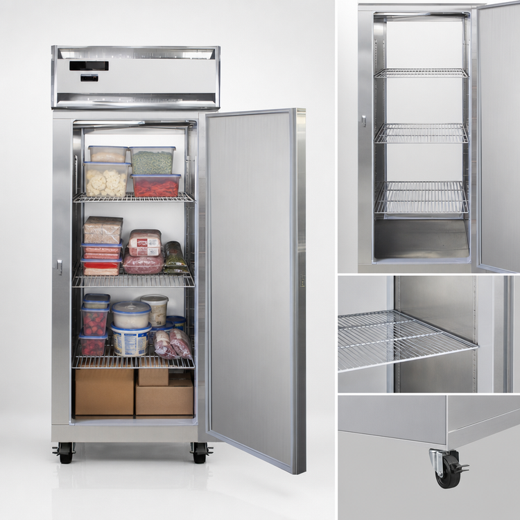 Product image #3 for Continental Refrigerator 1FXNPT Extra-Wide One-Section Pass-Thru Freezer