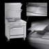 Thumbnail image #3 for 32-Inch Heavy Duty Floor Model Gas Sectional Range with Full-Width Graduated Hot Top and Standard Oven
