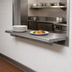 Thumbnail image #3 for Advance Tabco 48 Inch x 24 Inch Pass-Thru Stainless Steel Shelf with Cantilever Mounting Brackets