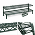 Thumbnail image #3 for Eagle QuadTruss FCM1442VG 2-Tier Front-Case Cantilever Merchandising Shelving Unit, 42