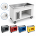 Thumbnail image #3 for Randell RANFG IC-6S 6-Pan Mobile Iced Cold Food Table with Open Base