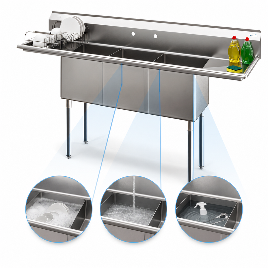 Three-Compartment Design
