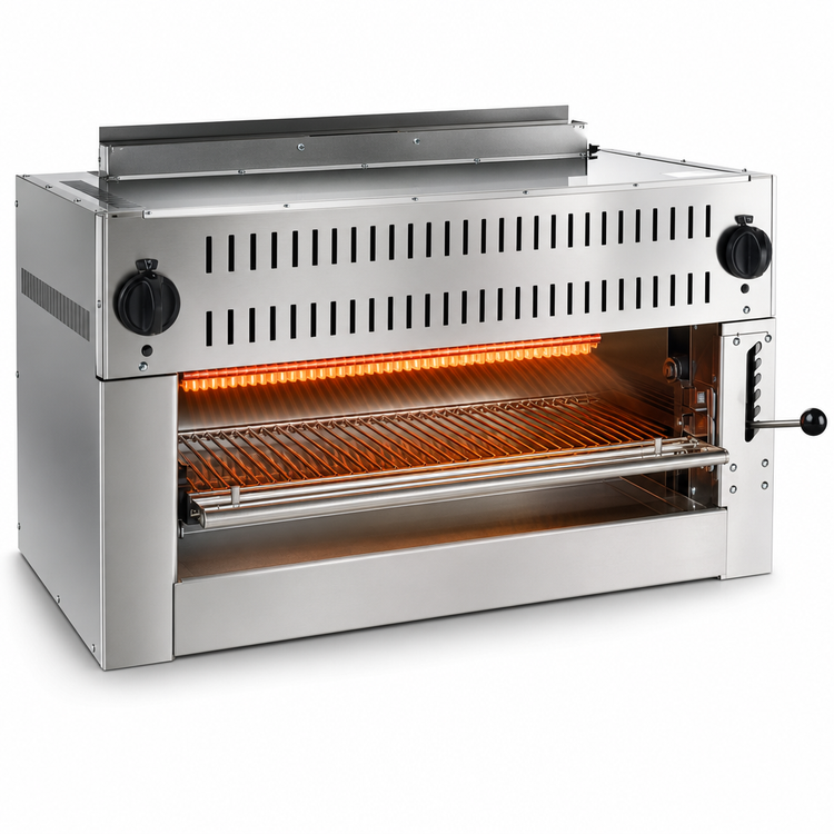 Product image #4 for Vulcan 36-Inch Wide Natural Gas Radiant Salamander Broiler with 50,000 BTU Burner