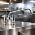 Thumbnail image #3 for equip 4-Inch Centers Deck Mount Manual Mixing Faucet with 10-Inch Swing Nozzle