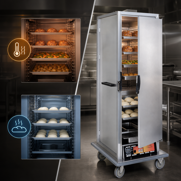 Product image #3 for Panco HPFNLSI-RC2.25 Full-Size Insulated Heated/Proofing Cabinet with Polycarbonate Door