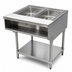 Thumbnail image #3 for Advance Tabco Triumph Supreme Natural Gas Water Bath Hot Food Table with 2 Wells and Open Base