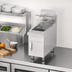 Thumbnail image #3 for Omcan Commercial Countertop LP Gas Deep Fryer, 15 lb Capacity, 2-Burner, Stainless Steel