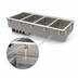 Thumbnail image #3 for Vollrath Four-Well Drop-In Electric Hot Food Well with Auto-Fill, Manifold Drain, 12 x 20 Inch Pans, 208-240V