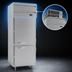 Thumbnail image #3 for Beverage-Air P Series 1-Section Top-Mounted Reach-In Freezer with 2 Solid Half Doors, 21.01 Cu. Ft.