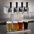 Thumbnail image #3 for Perlick 4-Faucet Tee Tower Beer Dispensing Kit, Stainless Steel