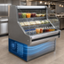 Thumbnail image #3 for Howard-McCray Ovation Series SC-OS30E-4C-S Self-Contained Curved Plexi Open Merchandiser, 51-Inch Wide, 44-Inch High, Stainless Steel