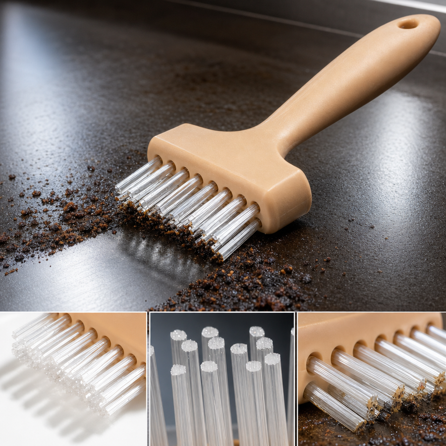 Extra Stiff Teflon Bristles