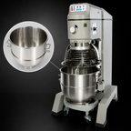 Thumbnail image #3 for Globe (Middleby) SP80PL 80-Quart Floor Model Planetary Mixer, 4-Speed, Digital Touchpad, #12 Hub