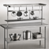 Thumbnail image #3 for Advance Tabco SCT-36 Table-Mounted Circular Stainless Steel Pot Rack, 36 Inches Long