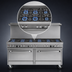 Thumbnail image #3 for Ultimate 60-Inch Gas Restaurant Range with 9 Open Burners and 2 Convection Ovens