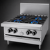 Thumbnail image #3 for Garland G Starfire Pro 24-Inch Modular Gas Restaurant Range, 4 Open Burners, Low-Profile Backguard