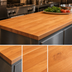 Thumbnail image #3 for Boos Block American Cherry Edge Grain Kitchen Countertop, 60 x 32 x 1-1/2 Inch, Varnique Finish