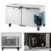 Thumbnail image #3 for True Spec Series 60-Inch 2-Section Undercounter Solid Door Refrigerator