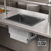 Thumbnail image #3 for Eagle Group Rectangular Drop-In Electric Hot Well Food Warmer, 1 Full-Size Pan, Wet or Dry, Thermostatic, 120V