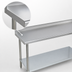 Thumbnail image #3 for Duke 60-Inch x 24-Inch 14-Gauge 300 Series Stainless Steel Work Table with 1-1/8-Inch Riser and Undershelf