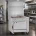 Thumbnail image #3 for Southbend Platinum Heavy Duty 32-Inch Modular Gas Sectional Range with Full-Width Graduated Hot Top