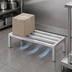 Thumbnail image #3 for 42 x 20 x 12 Inch Aluminum Tubular Dunnage Rack, 2,000 lb. Capacity