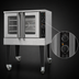 Thumbnail image #3 for Omcan 40-Inch Full-Size Single Deck Natural Gas Convection Oven